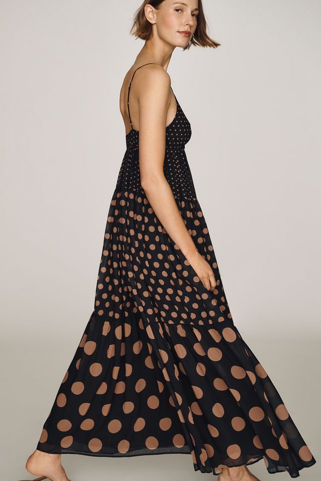 SIMONMILLER Romi Chiffon Midi Dress #1