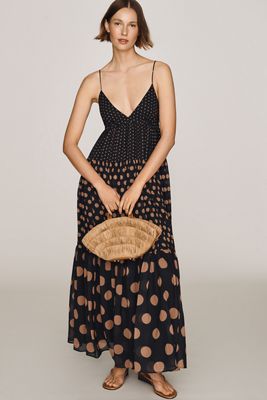 SIMONMILLER Romi Chiffon Midi Dress