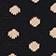 Black/Tan Polka Dot