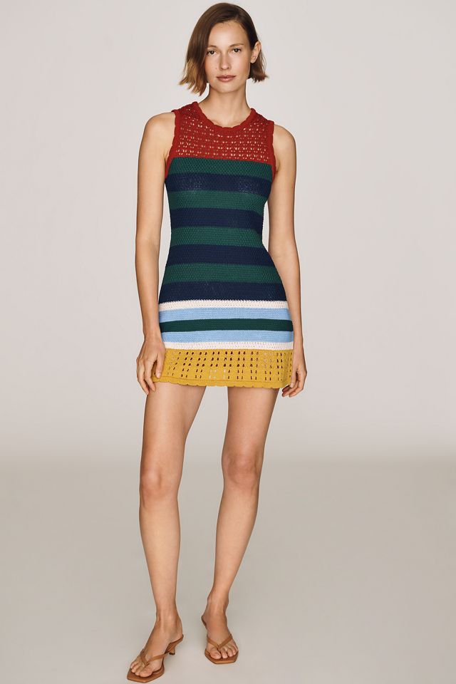 SIMONMILLER Yvonne Cotton Knit Mini Dress #1