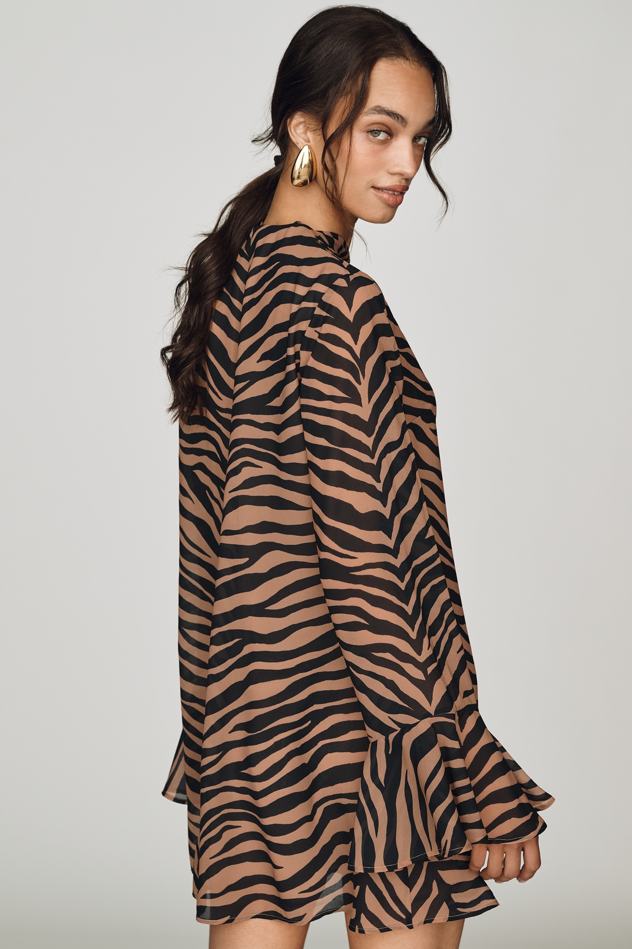 SIMONMILLER Marion Chiffon Mini Dress