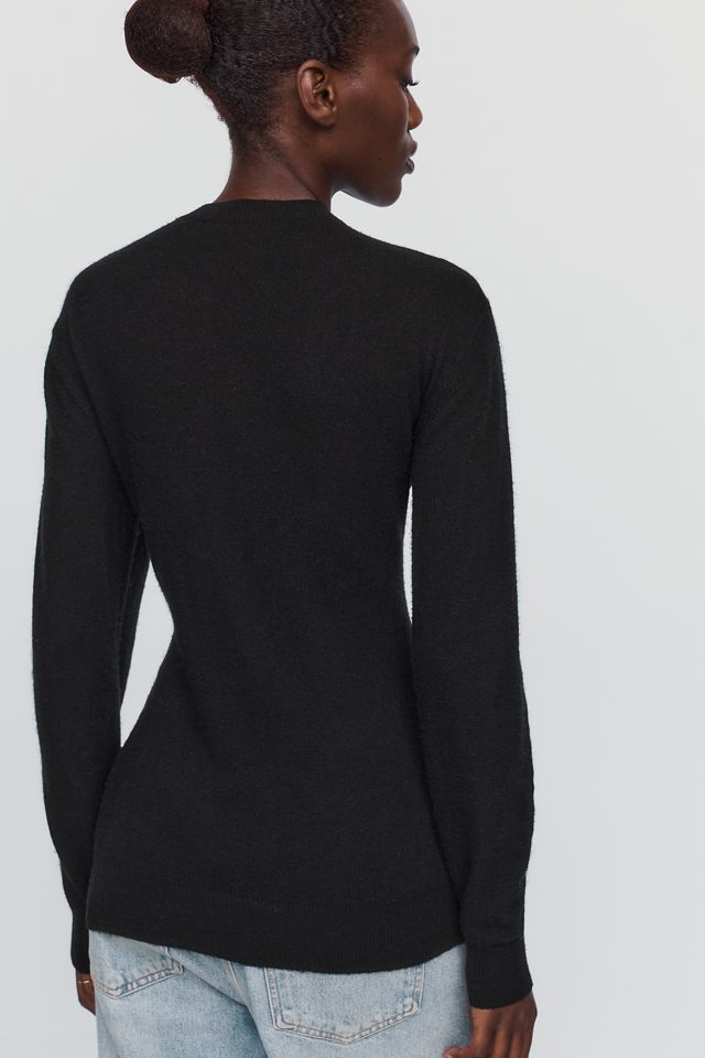 SIMONMILLER Ada Merino Wool Blend Asymmetrical Cardigan