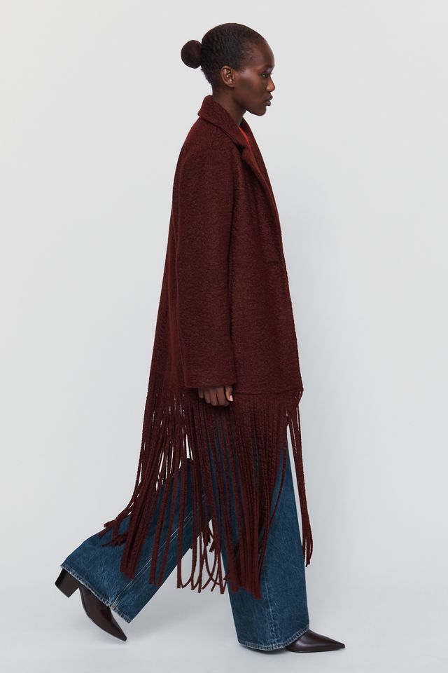 SIMONMILLER Vero Fringe Coat #1