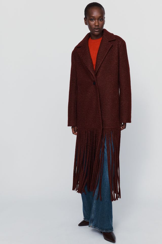 SIMONMILLER Vero Fringe Coat #3