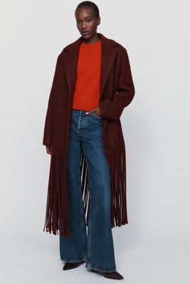 SIMONMILLER Vero Fringe Coat