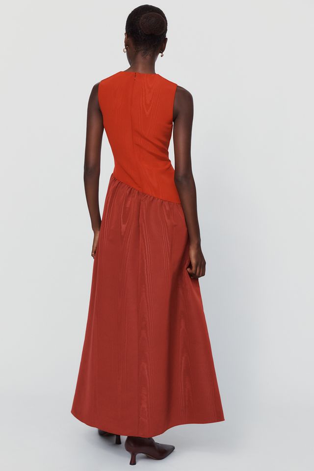 SIMONMILLER Laurel Moiré Maxi Dress #1