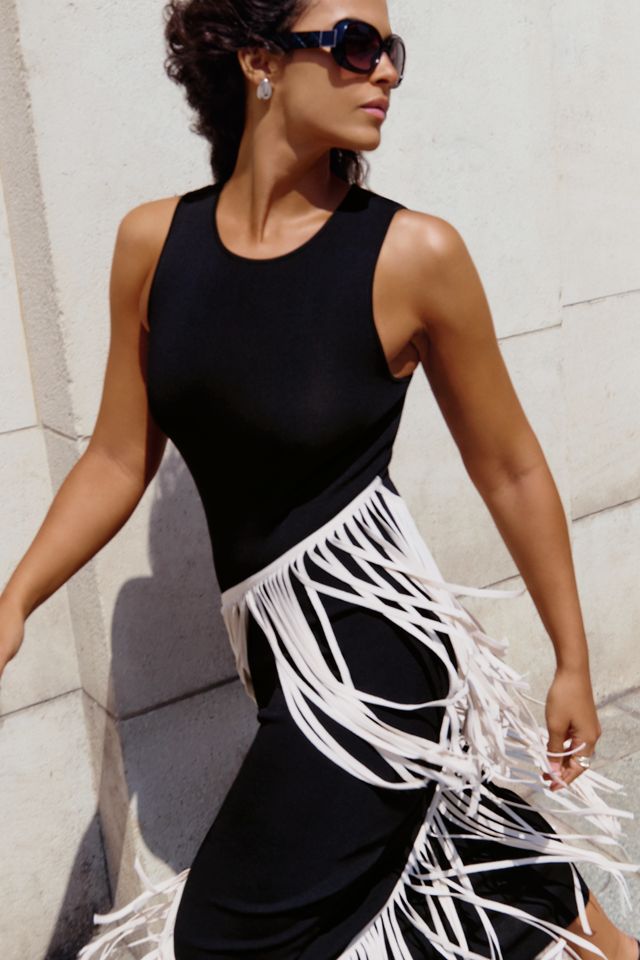 SIMONMILLER Spiral Knit Maxi Dress #1