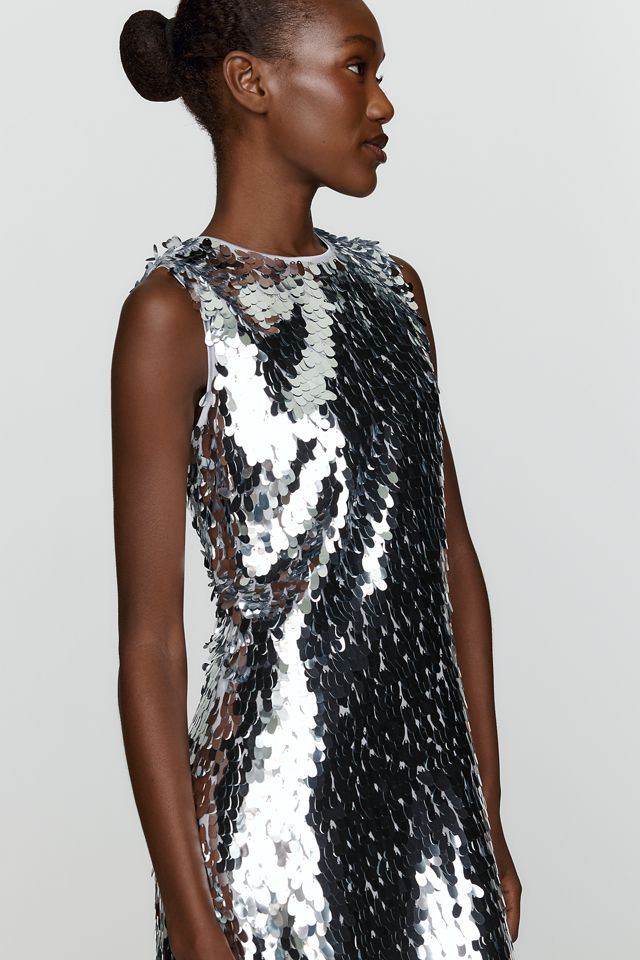 SIMONMILLER Baz Sequin Midi Dress #1