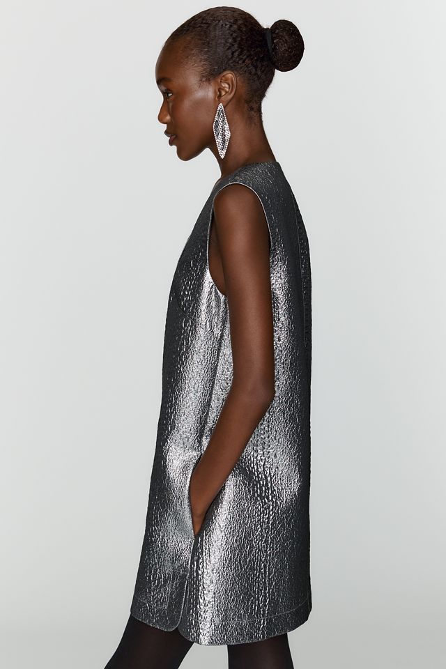 SIMONMILLER Fountain Metallic Mini Dress #2