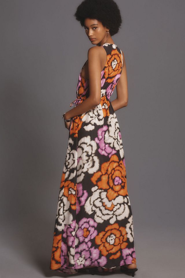 Essentiel Antwerp Silk Flowers Maxi Dress #2