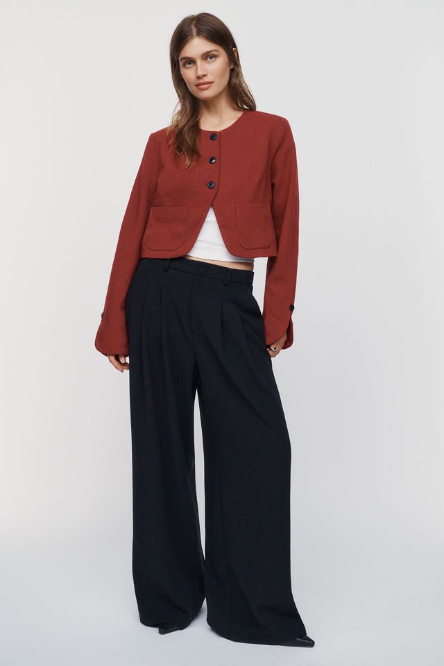 By Anthropologie Wool Blend Jacket #1