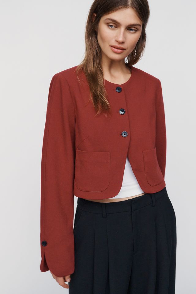 By Anthropologie Wool Blend Jacket #2