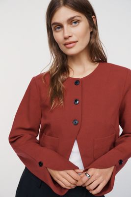 By Anthropologie Wool Blend Jacket