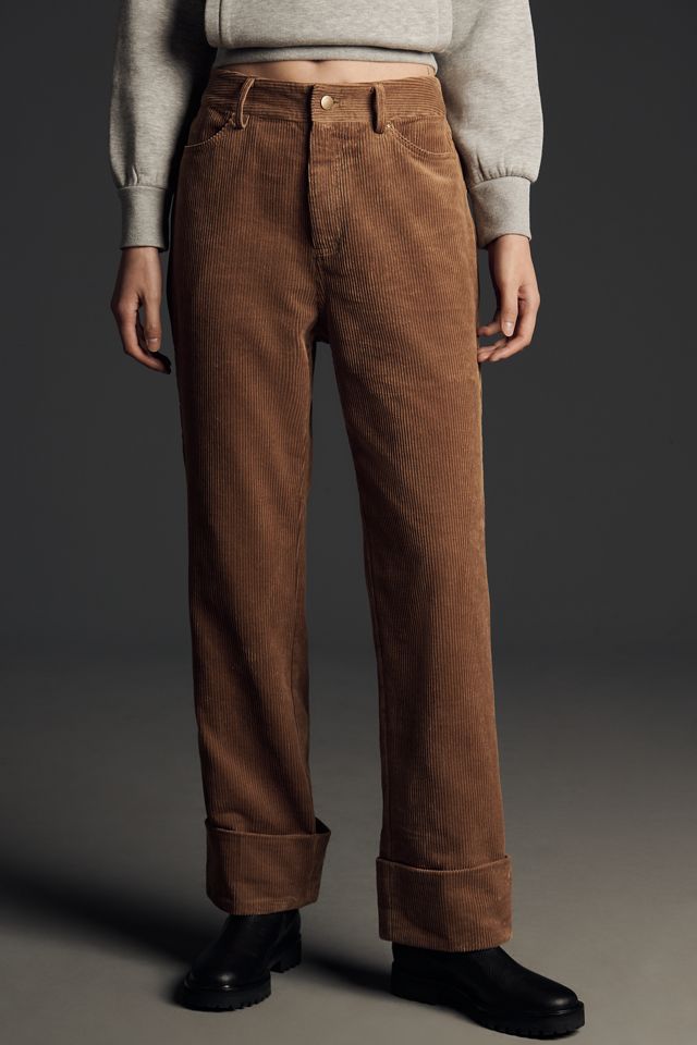 ALIGNE Salma Corduroy Cuff Trousers #1
