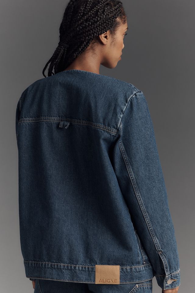 ALIGNE Bahareh Utility Denim Jacket #3