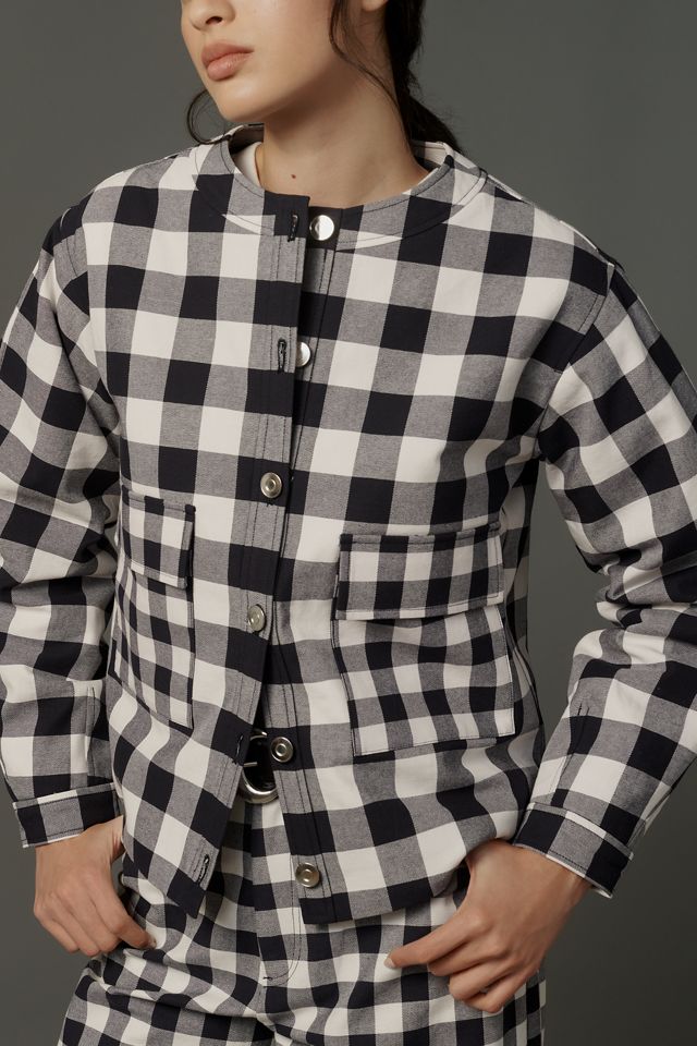 ALIGNE Nathan Check Quilted Jacket #2