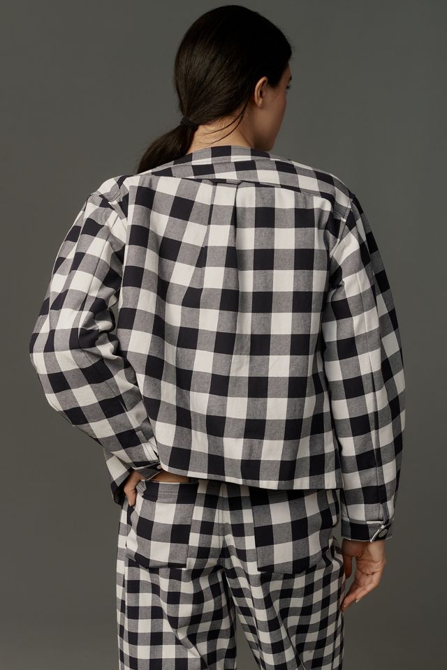 ALIGNE Nathan Check Quilted Jacket #3