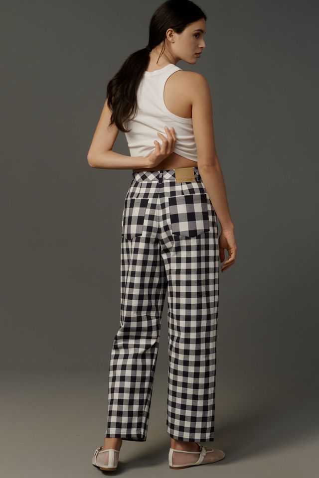 ALIGNE Ned Check Barrel Trousers #2