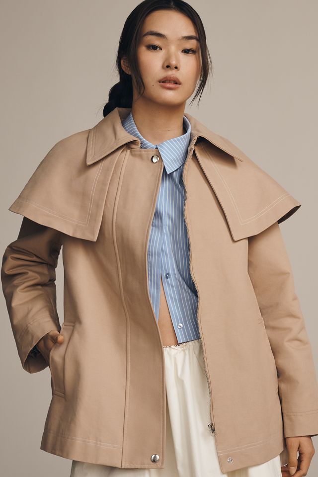 ALIGNE Ashton Cape Jacket | Anthropologie
