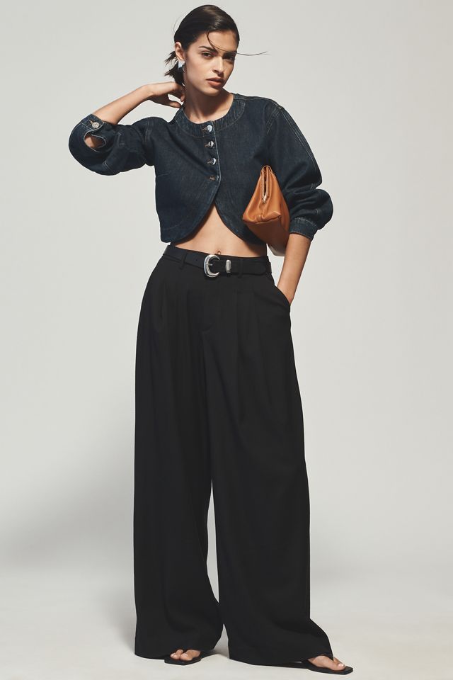 ALIGNE Angelina Crop Denim Jacket #4