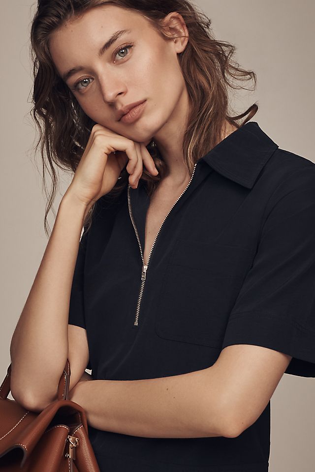 ALIGNE Yolanda Pleated Mini Dress | Anthropologie ALIGNE Yolanda Pleated Mini Dress | Anthropologie