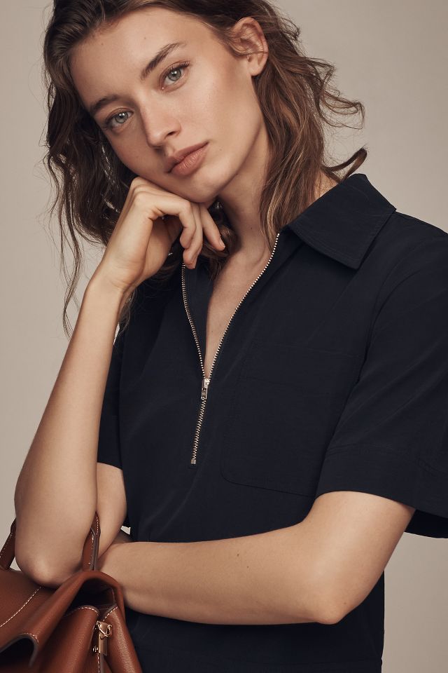 ALIGNE Yolanda Pleated Mini Dress | Anthropologie