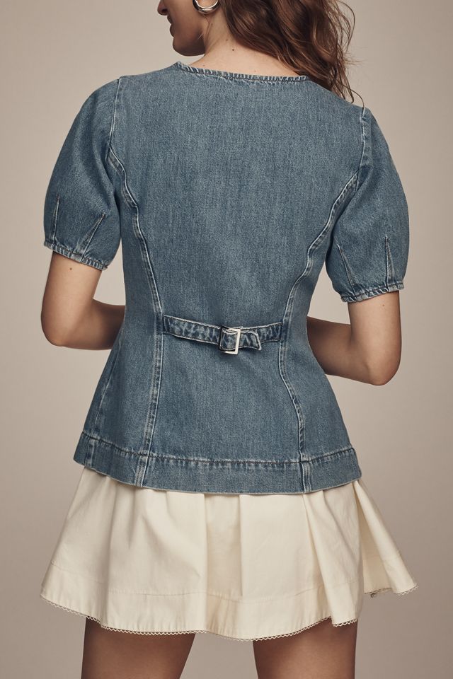 ALIGNE Anais Denim Waisted Shirt #3