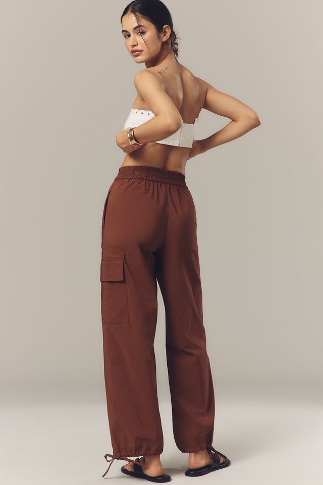 ALIGNE Carter Mid-Rise Tie-Detail Cargo Pants #2