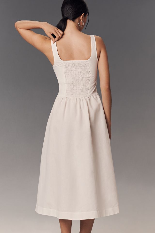 ALIGNE Rosia Linen Blend Tank Dress #1
