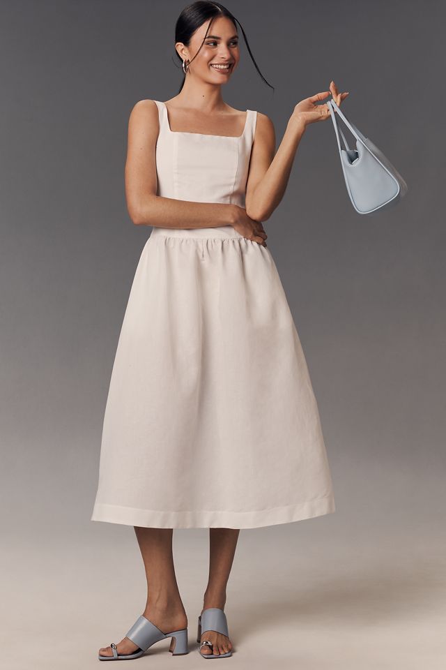 ALIGNE Rosia Linen Blend Tank Dress #2