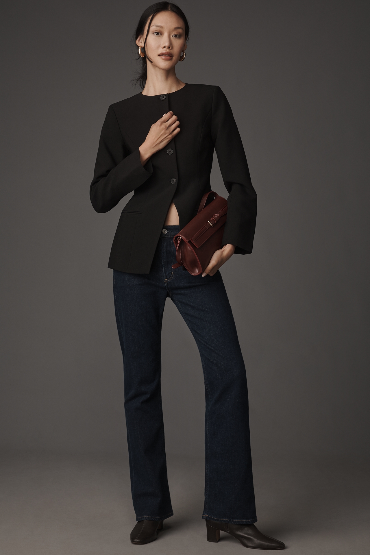 ALIGNE Daphne Long Waisted Blazer