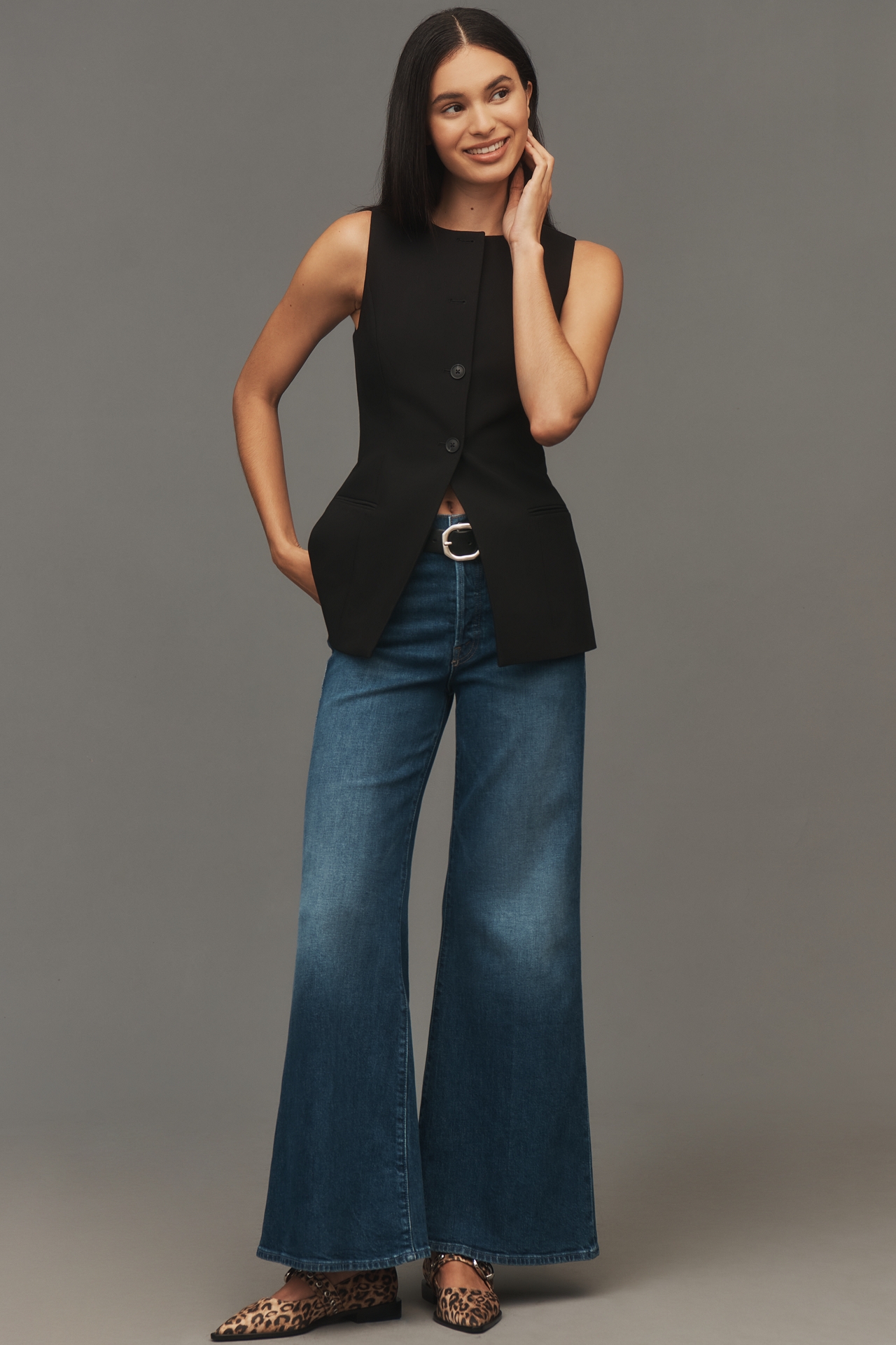 ALIGNE Leo Long Waistcoat