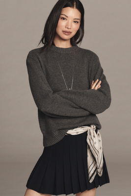 Aligne Dion Crew-neck Sweater In Gray