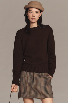 Aligne Dion Crew-neck Sweater In Animal Print