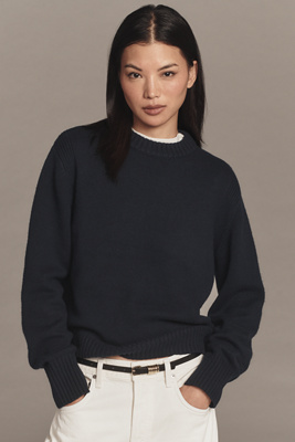 Aligne Dion Crew-neck Sweater In Brown