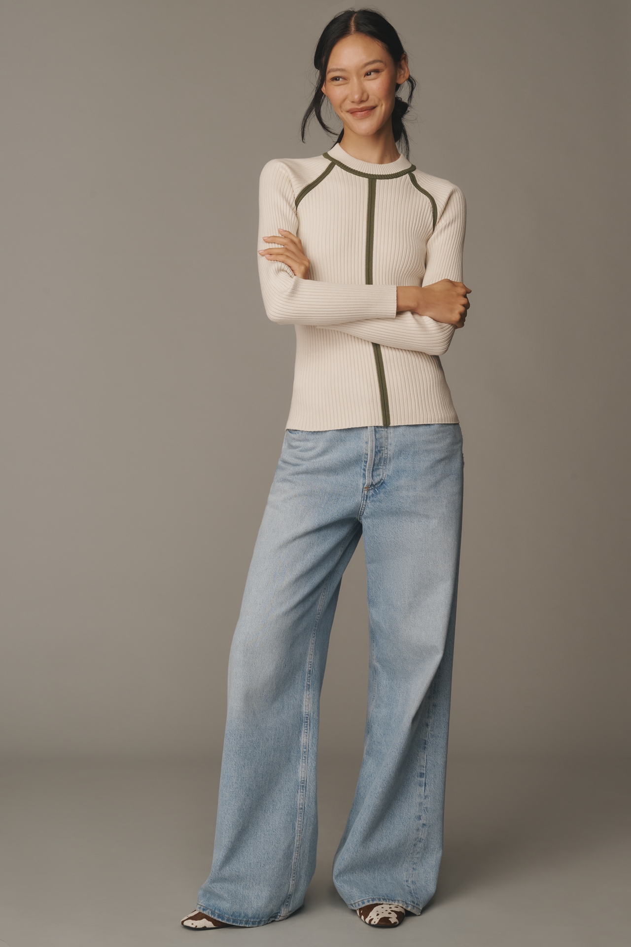 ALIGNE Helter Ribbed Sweater