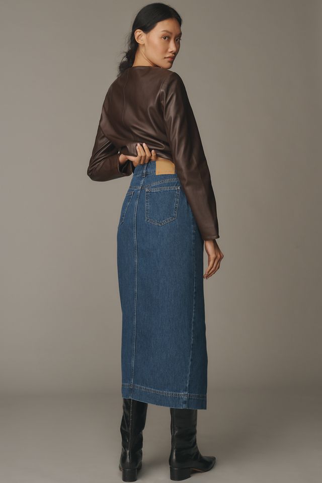 ALIGNE Asher Denim Midi Skirt #2