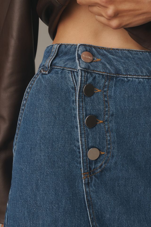 ALIGNE Asher Denim Midi Skirt #3
