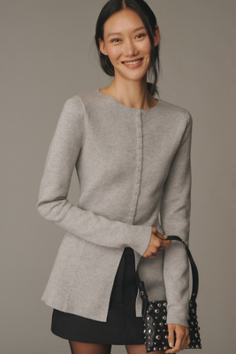 ALIGNE Daphne Waisted Cardigan Sweater product page