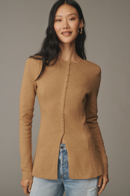 ALIGNE Daphne Waisted Cardigan Sweater product page