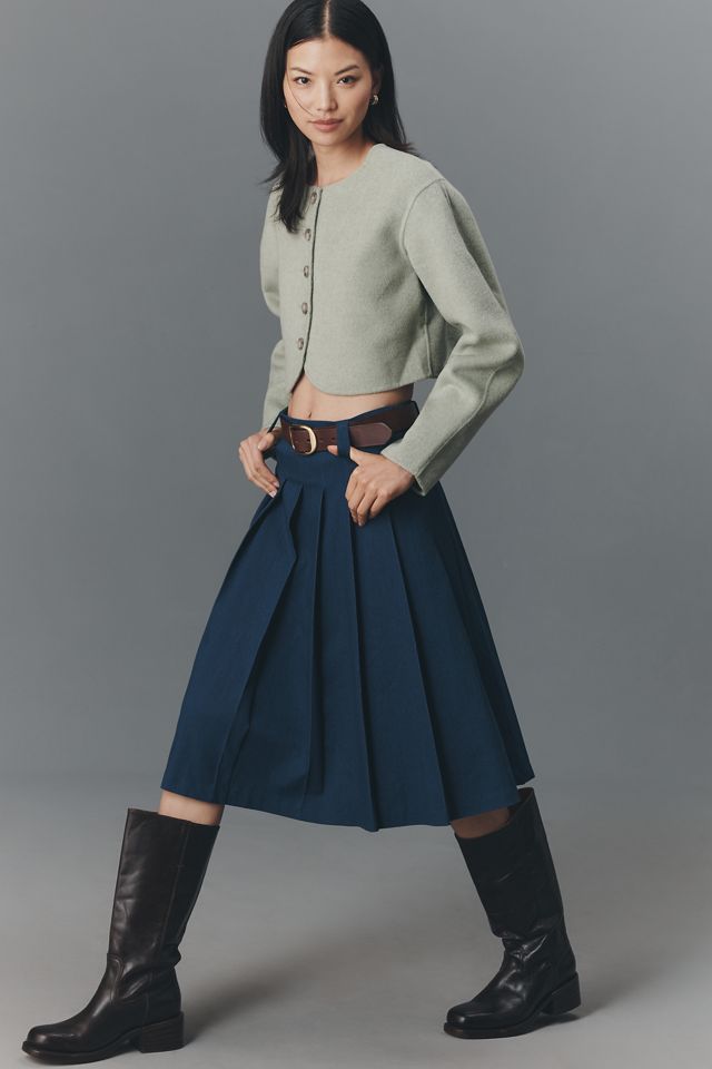 ALIGNE Angelina Wool Blend Crop Jacket #1