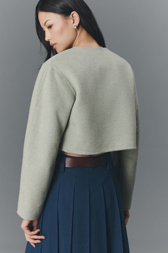 ALIGNE Angelina Wool Blend Crop Jacket #3