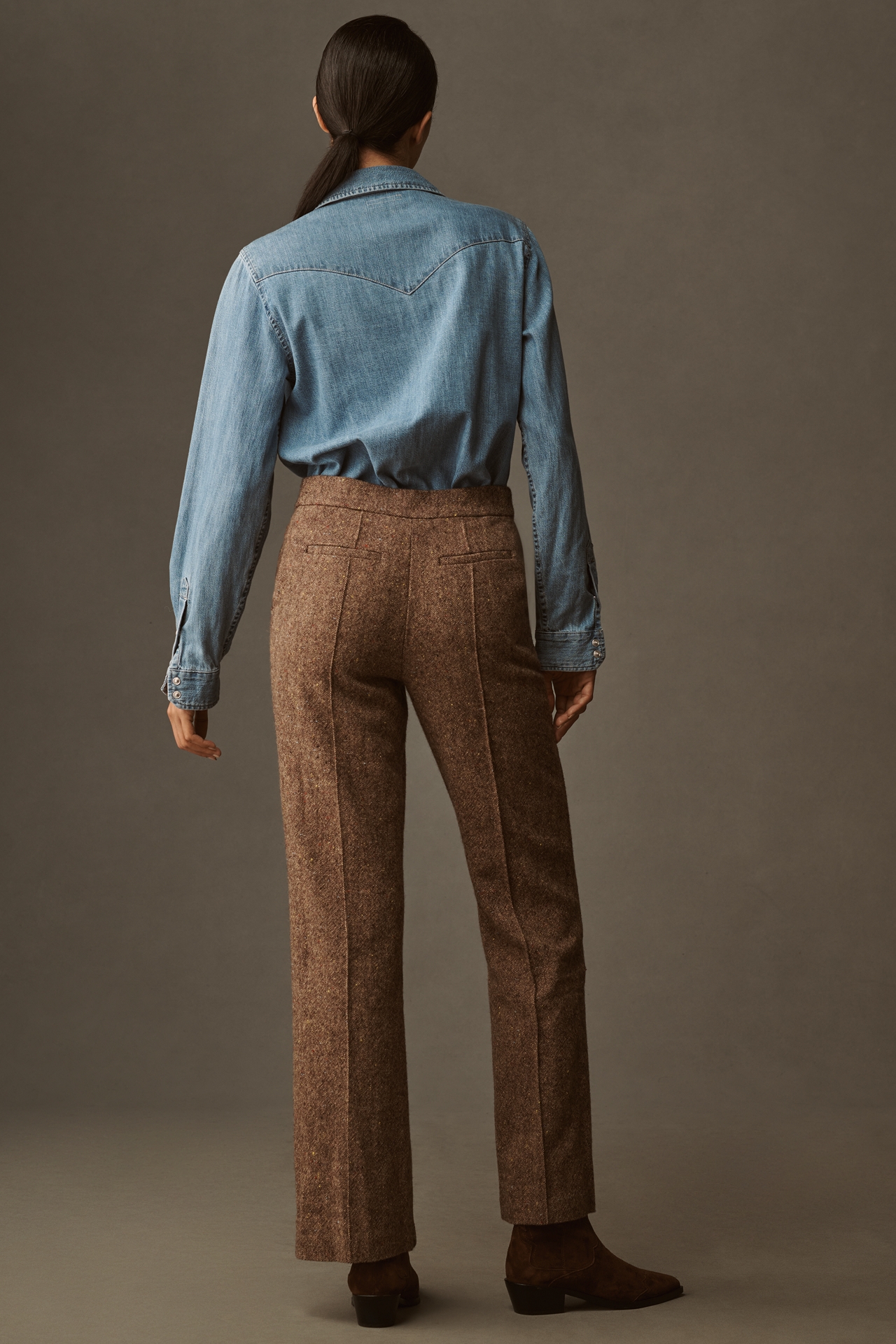 ALIGNE Lena Wool-Blend Trousers