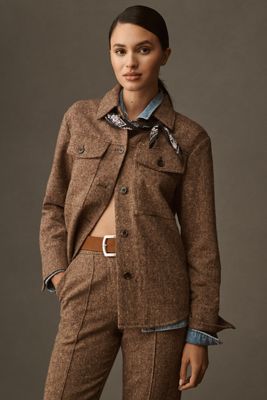 ALIGNE Charlie Wool Blend Shacket