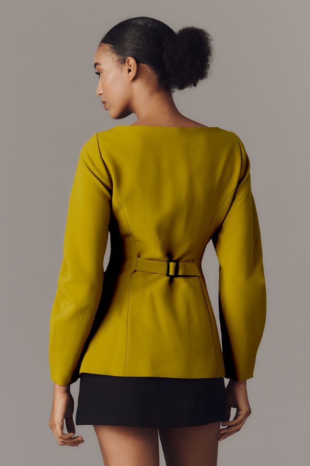 ALIGNE Artemis Curve-Sleeve Blazer #1