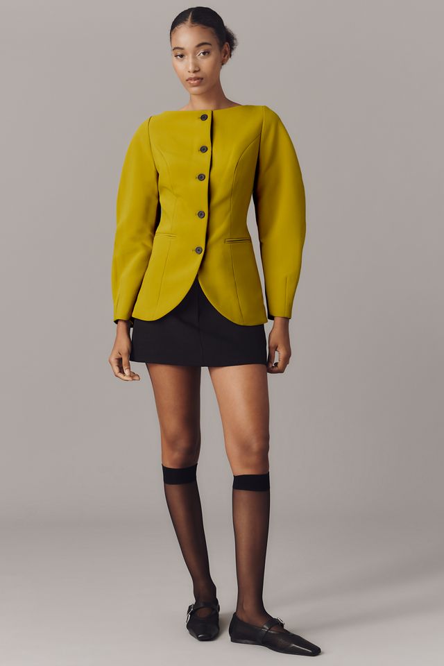 ALIGNE Artemis Curve-Sleeve Blazer #2