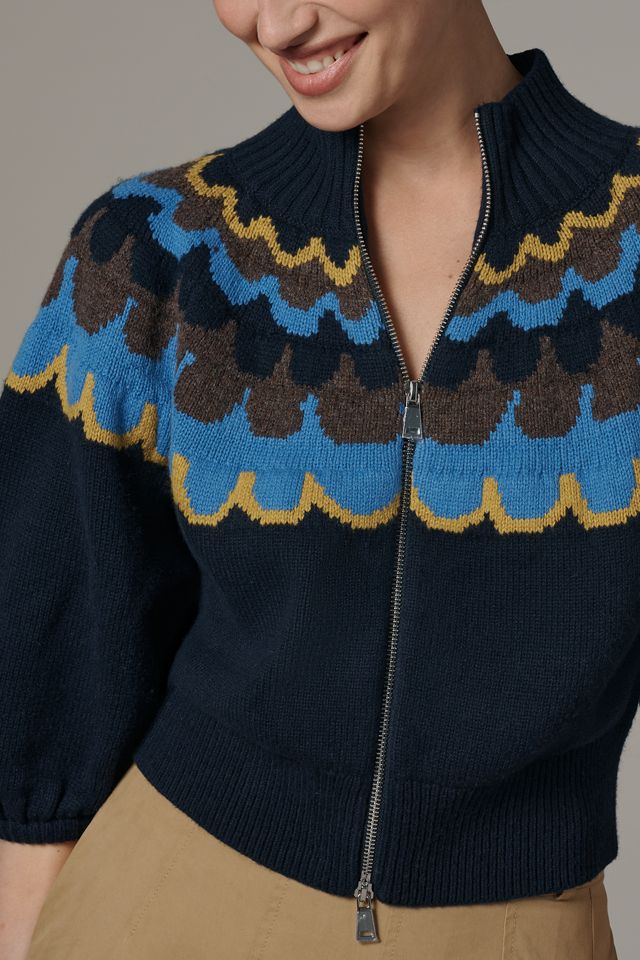 ALIGNE Nelly Knit Zip-Up Top #2