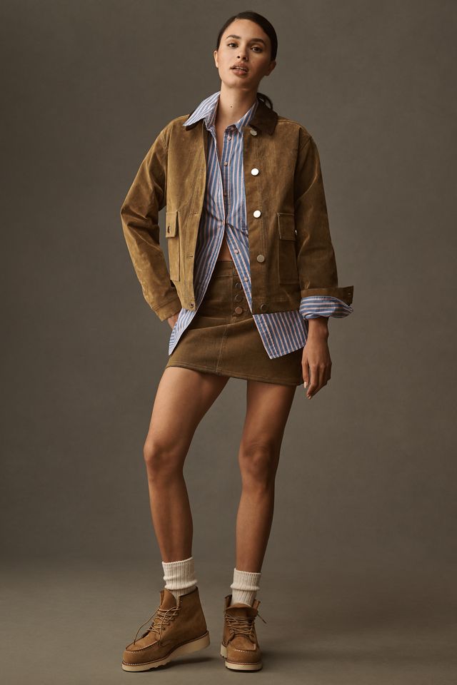 ALIGNE Bark Denim Flock Jacket #2