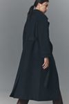 ALIGNE George Wool Blend Wrap Coat