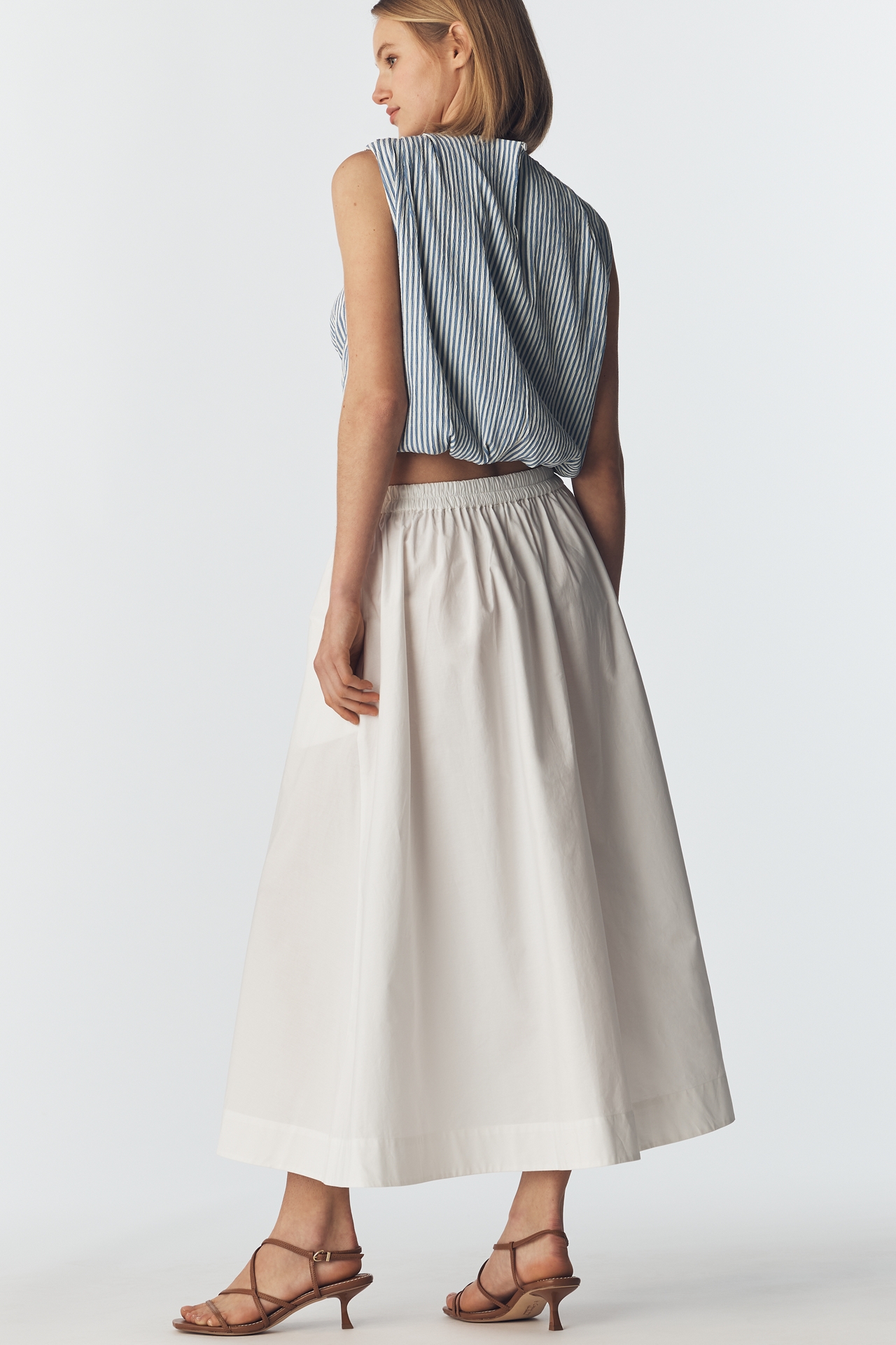 ALIGNE Natalie Poplin Maxi Skirt